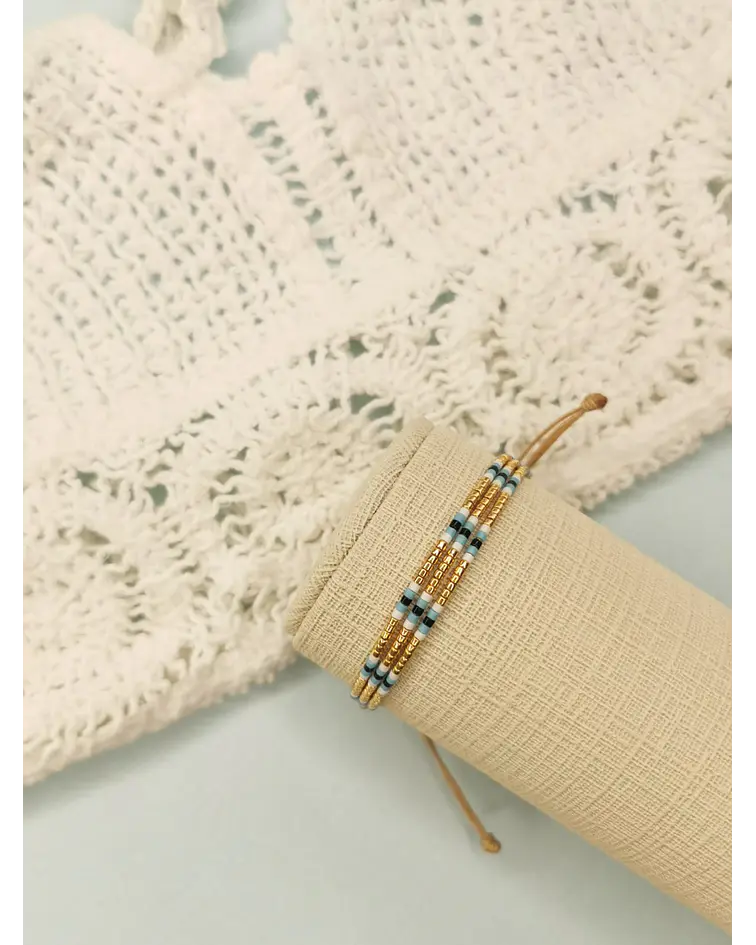 Trio de Pulseras Miyuki Ojos