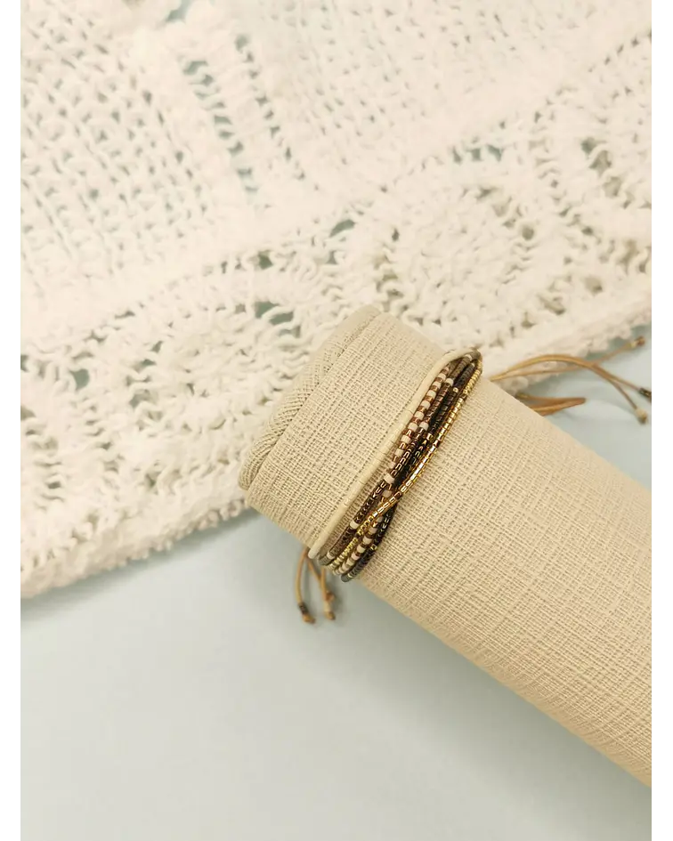 Juego de Pulseras Miyuki Colores