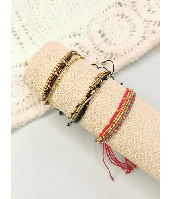 Juego de Pulseras Miyuki Colores
