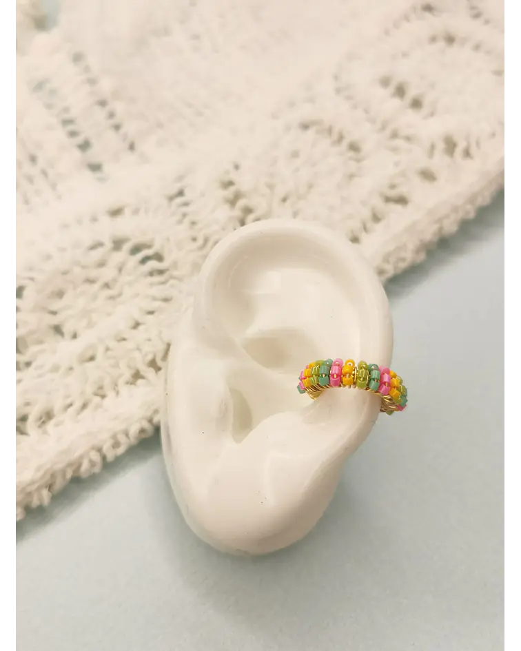Earcuff Miyuki Colores