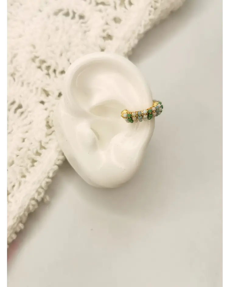 Earcuff Miyuki Colores