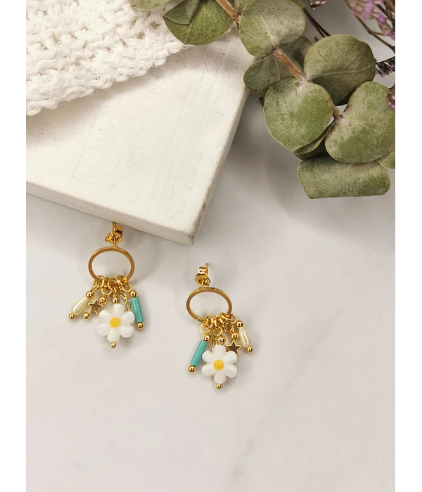 Topos pequeños con margarita charms