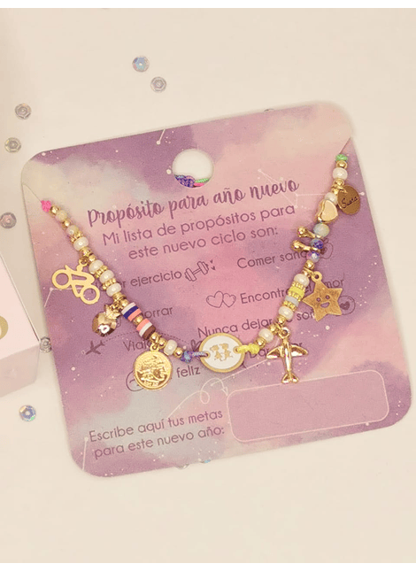 Pulsera Propósitos para año nuevo