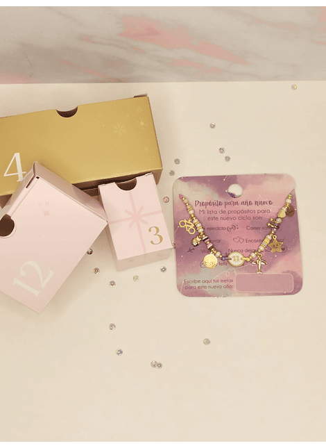 Pulsera Propósitos para año nuevo