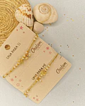 Dúo de pulseras para compartir Dijes de Mar