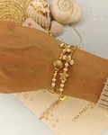 Dúo de pulseras para compartir Dijes de Mar