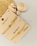 Dúo de pulseras para compartir Dijes de Mar