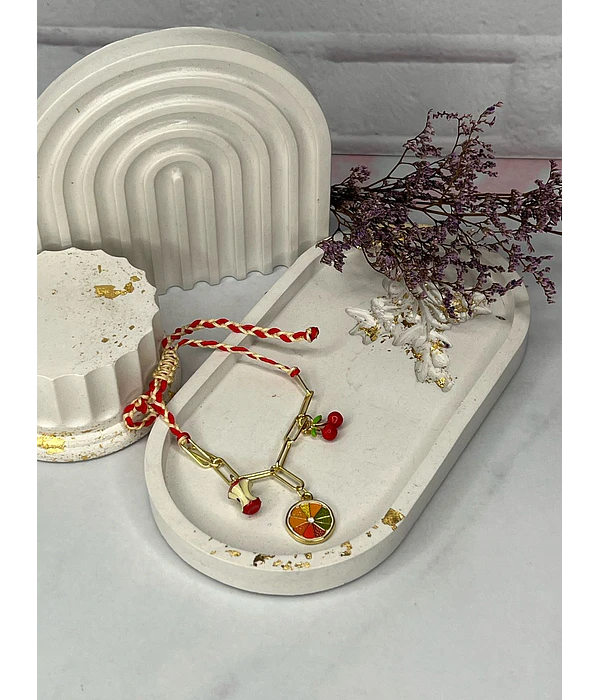 Pulseras Hilo Frutas