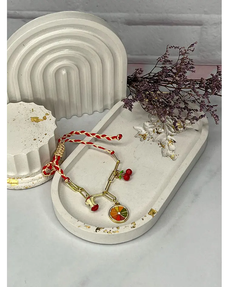 Pulseras Hilo Frutas