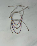 Pulseras Iniciales en hilo de Miyuki Colores
