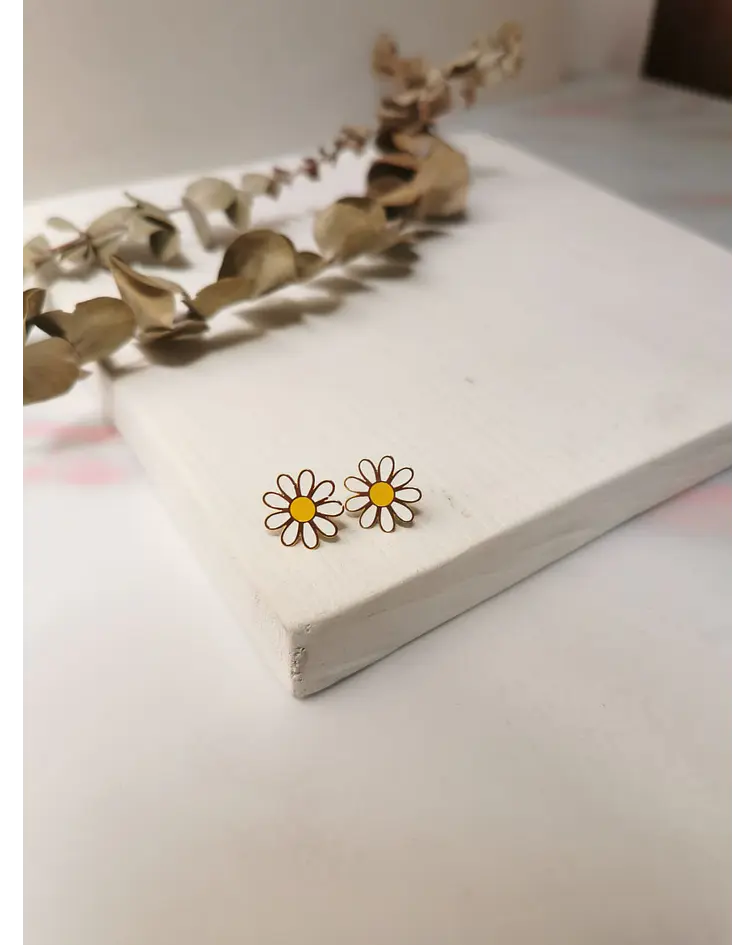 Cadena margaritas charms