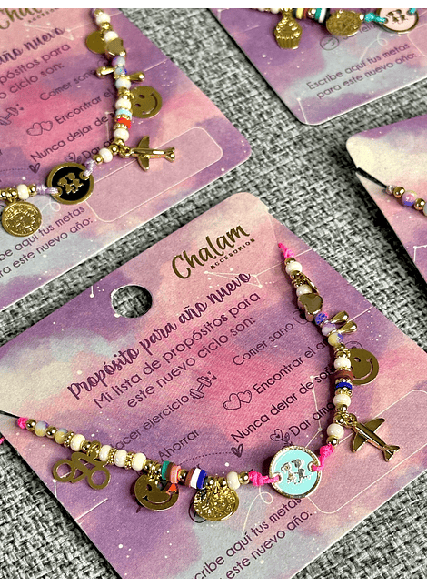 Pulsera Propósitos para año nuevo