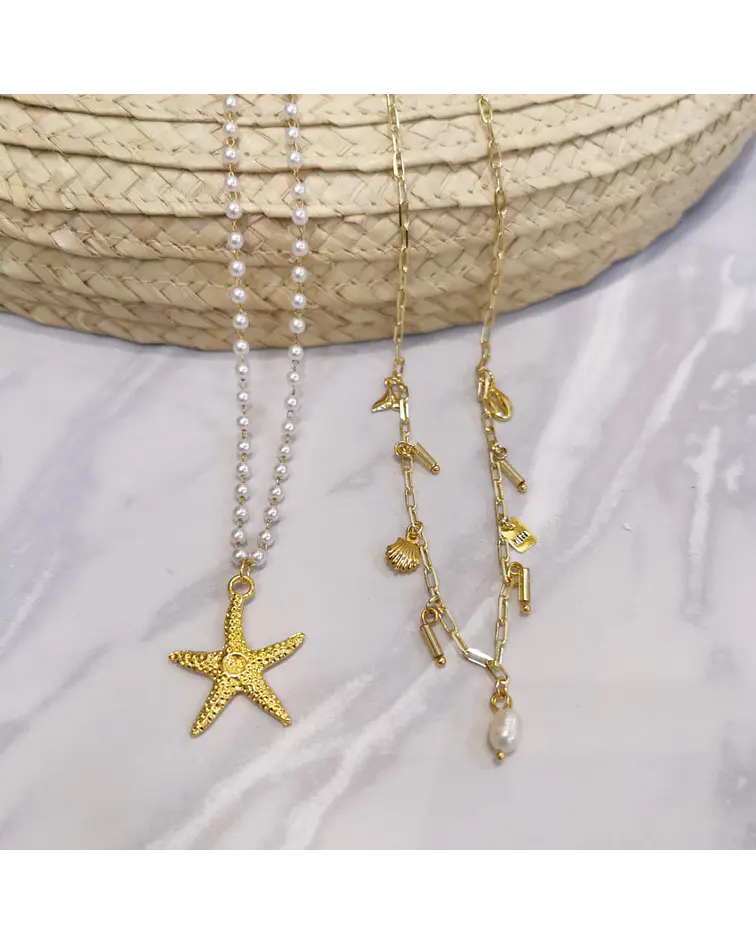 Juego de Collares Estrella serena