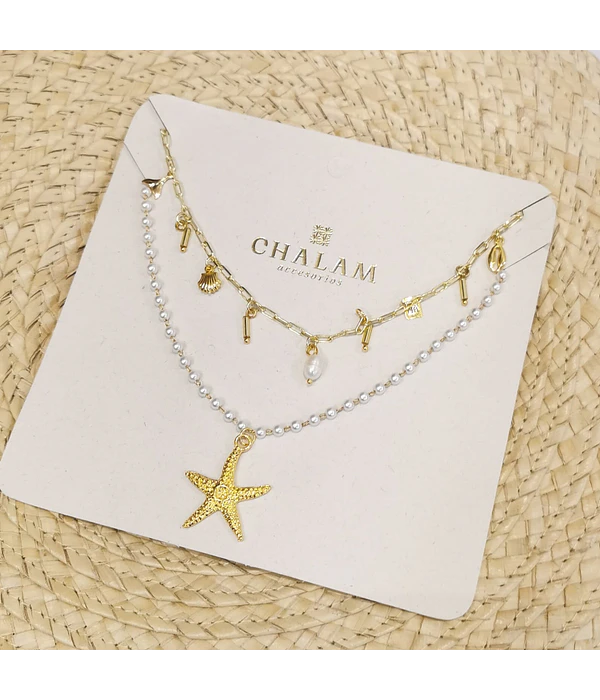 Juego de Collares Estrella serena