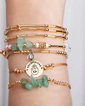 Juego de pulseras Piedras Naturales 