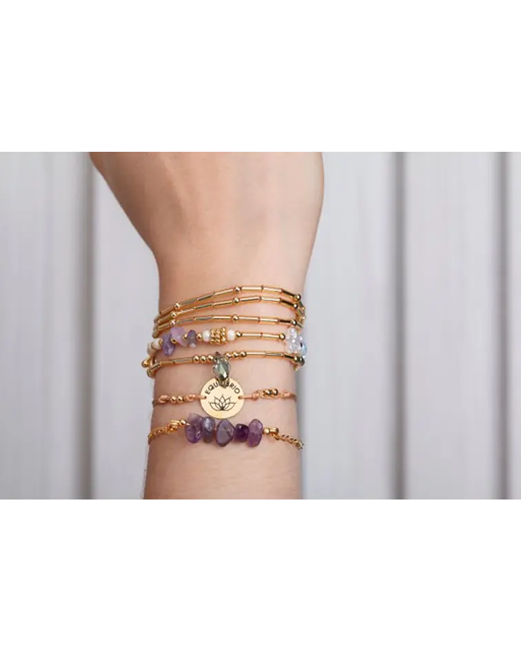 Juego de pulseras Piedras Naturales 