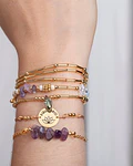 Juego de pulseras Piedras Naturales 