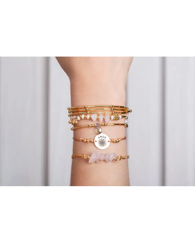 Juego de pulseras Piedras Naturales 
