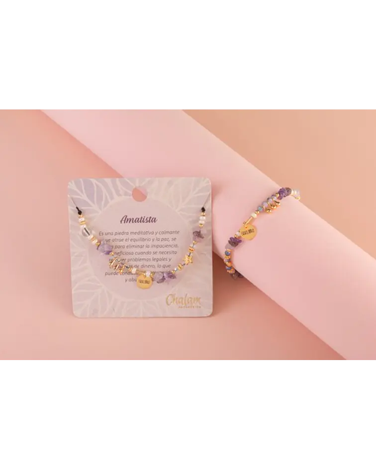 Pulsera de Piedras Naturales 