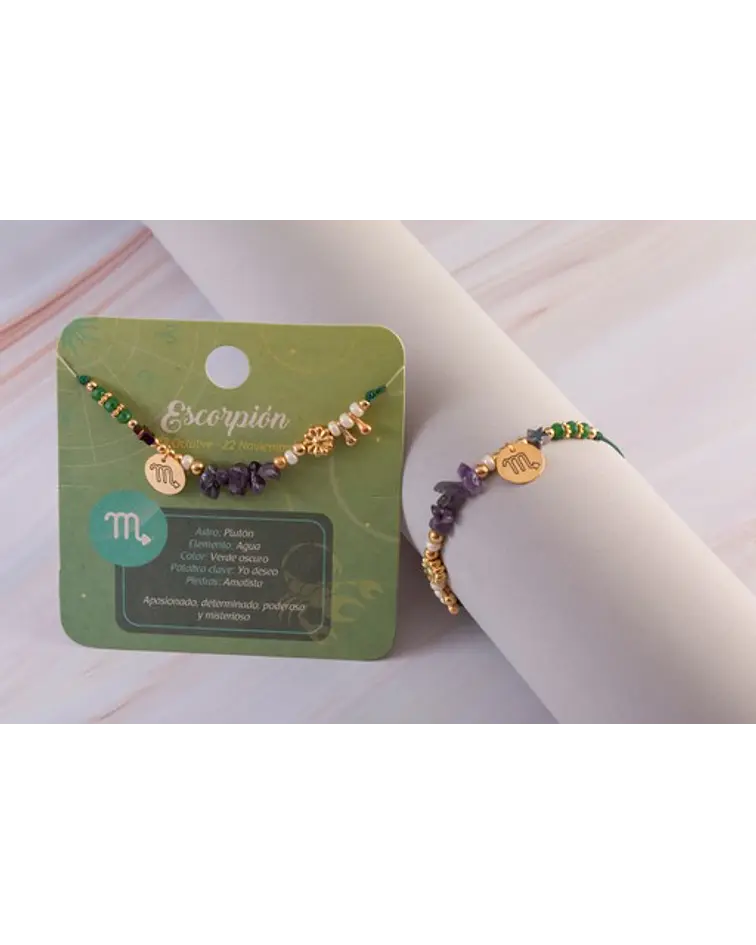 Pulseras Signos del zodiaco 