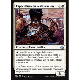 Especialista en restauración / EX