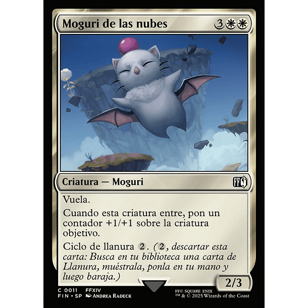 Moguri de las nubes / NM 