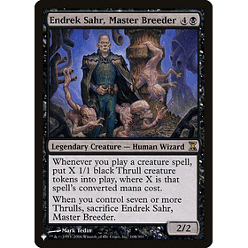 Endrek Sahr, Master Breeder / EX