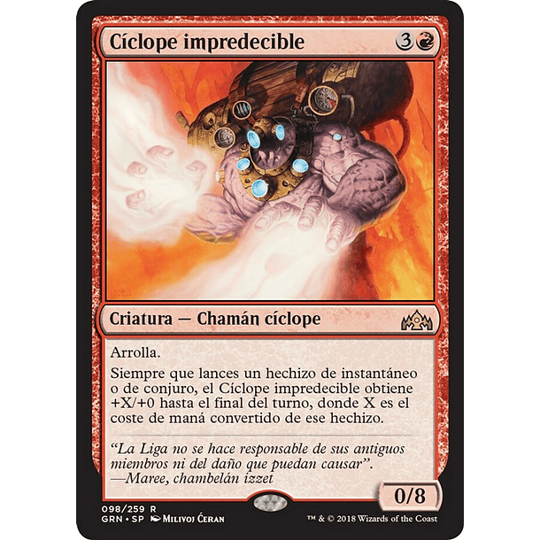 Cíclope impredecible / EX