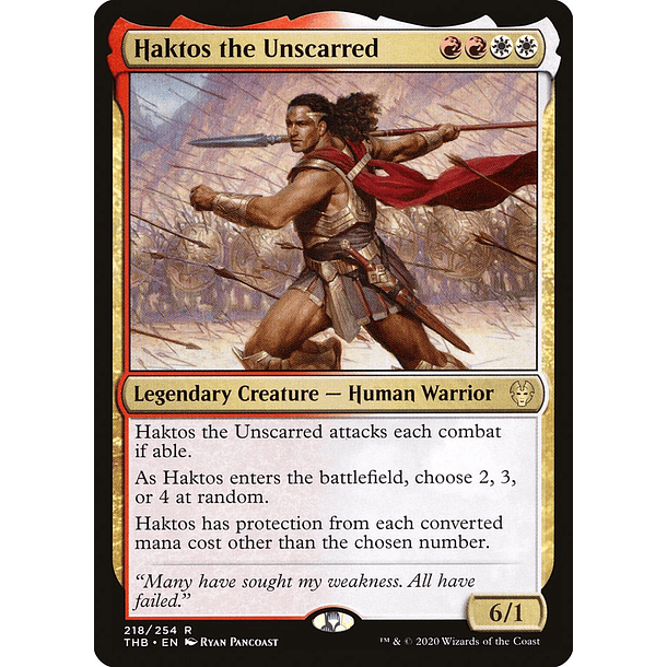 Haktos the Unscarred / NM