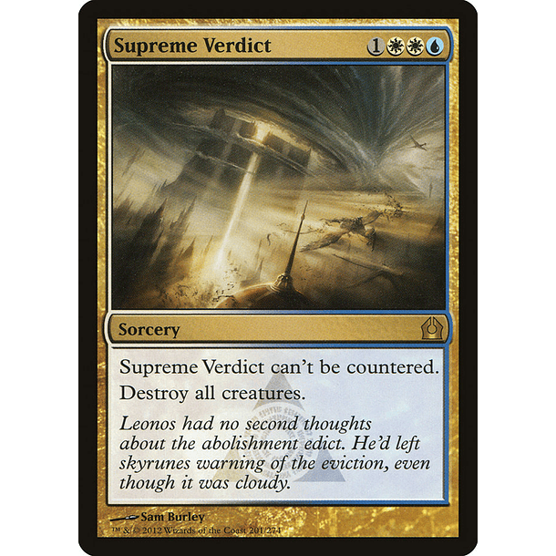 Supreme Verdict / G