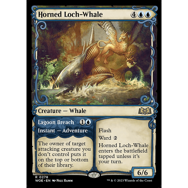 Horned Loch-Whale / EX