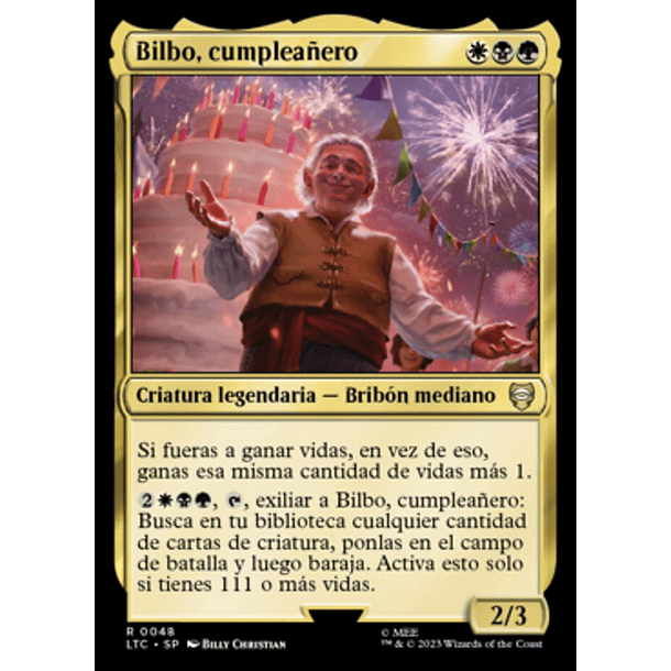 Bilbo, cumpleañero / NM