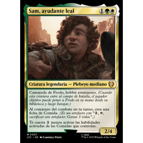 Sam, ayudante leal FOIL / NM