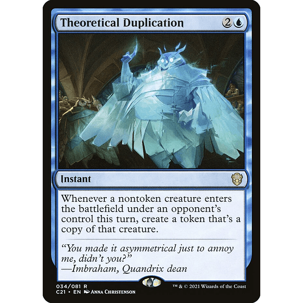 Theoretical Duplication / NM