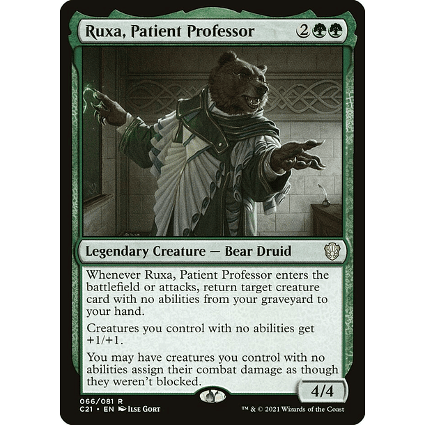 Ruxa, Patient Professor / NM