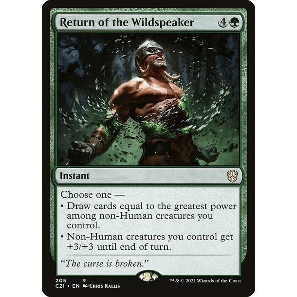 Return of the Wildspeaker / NM