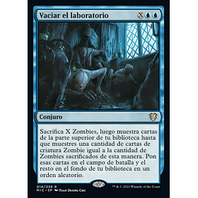 Vaciar el laboratorio / NM 