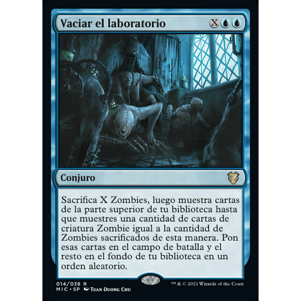 Vaciar el laboratorio / NM 