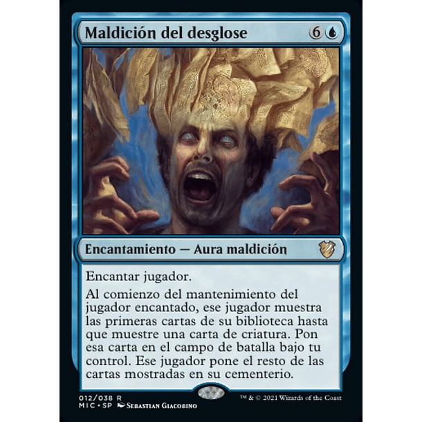 Maldición del desglose / NM