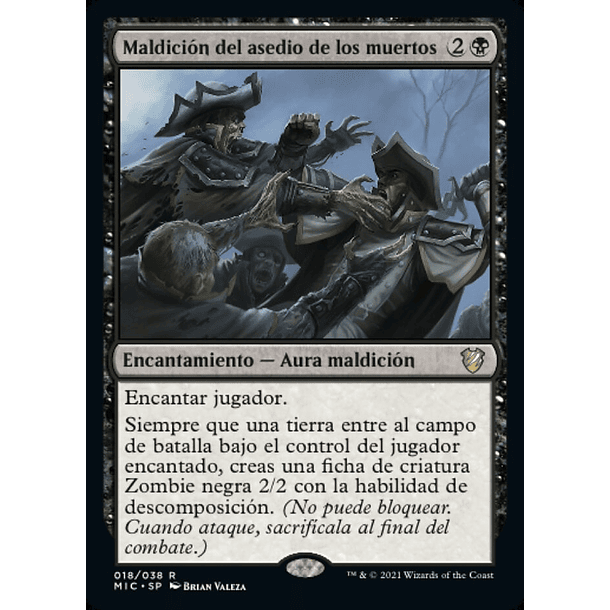Maldición del asedio de los muertos / NM