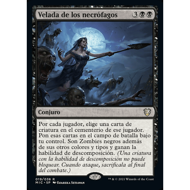 Velada de los necrófagos / NM 