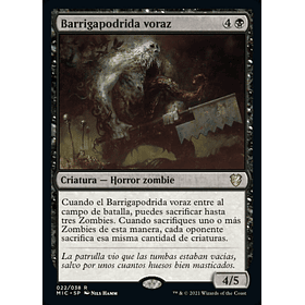 Barrigapodrida voraz / NM