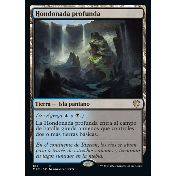 Hondonada profunda / NM