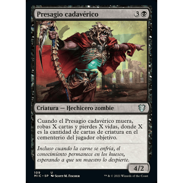 Presagio cadavérico / NM