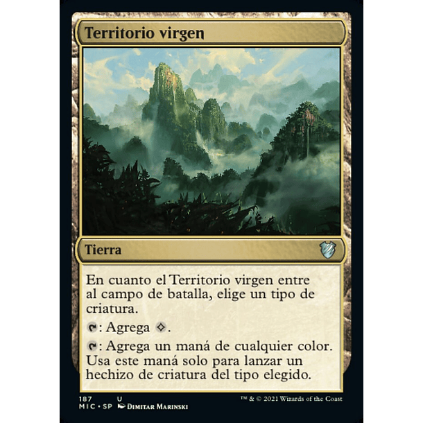 Territorio virgen / NM