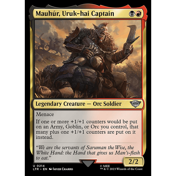 Mauhúr, Uruk-hai Captain / NM