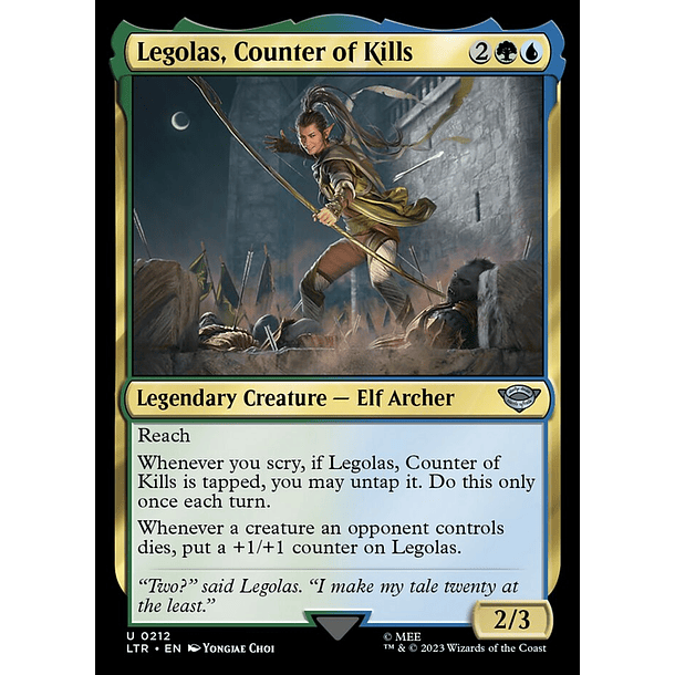 Legolas, Counter of Kills / NM