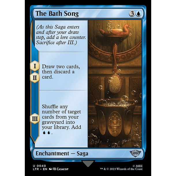 The Bath Song FOIL / EX