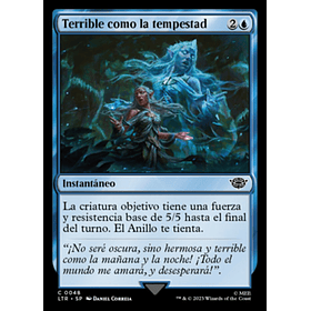 Terrible como la tempestad / NM
