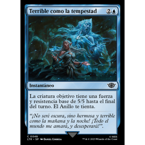 Terrible como la tempestad / NM